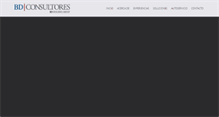 Desktop Screenshot of bdconsultores.com